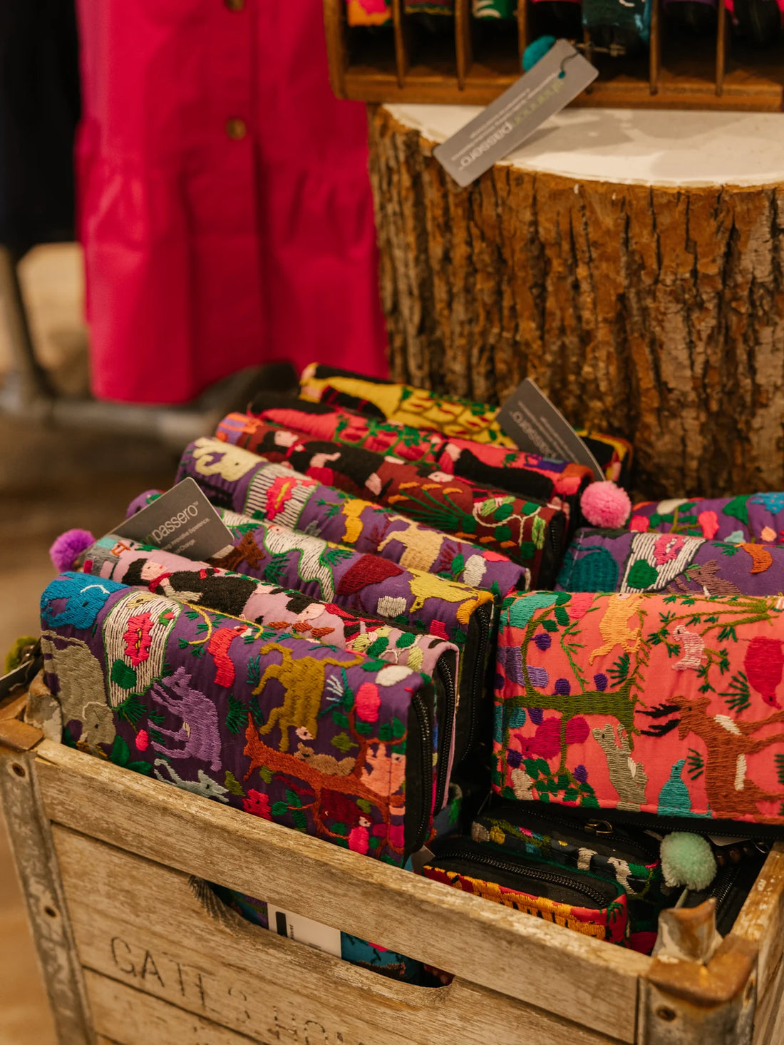 Chiang Mai wallet stall